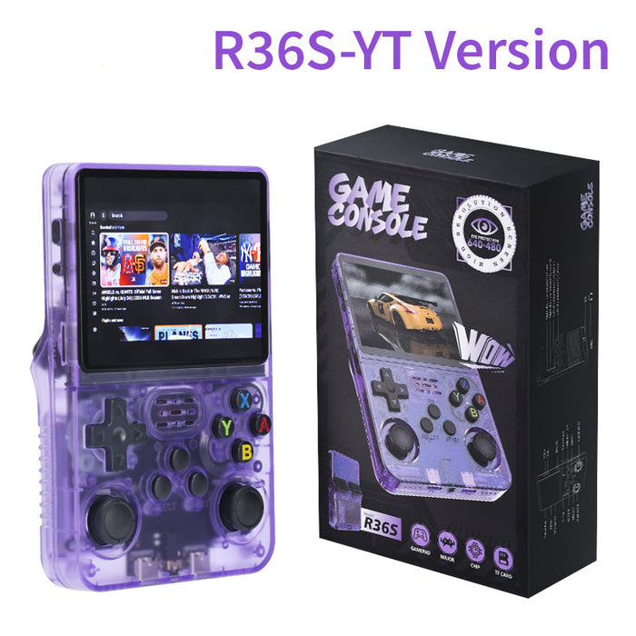 R36S YT Handheld Game Console (2026 Version)