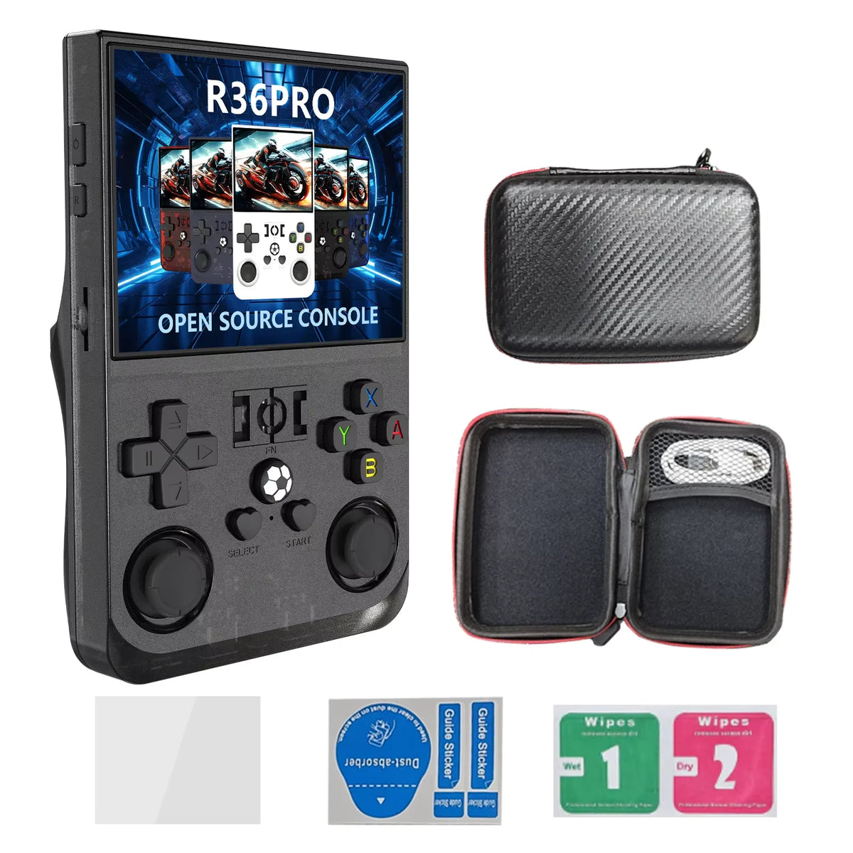 R36 Pro Handheld Game Console