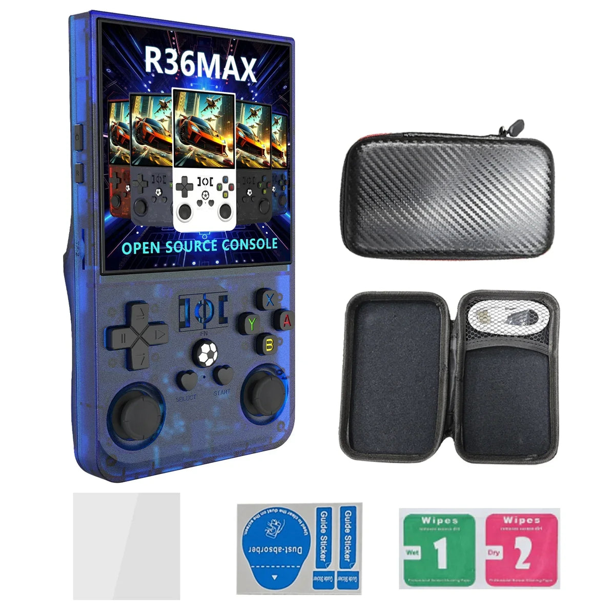R36 Max Handheld Game Console
